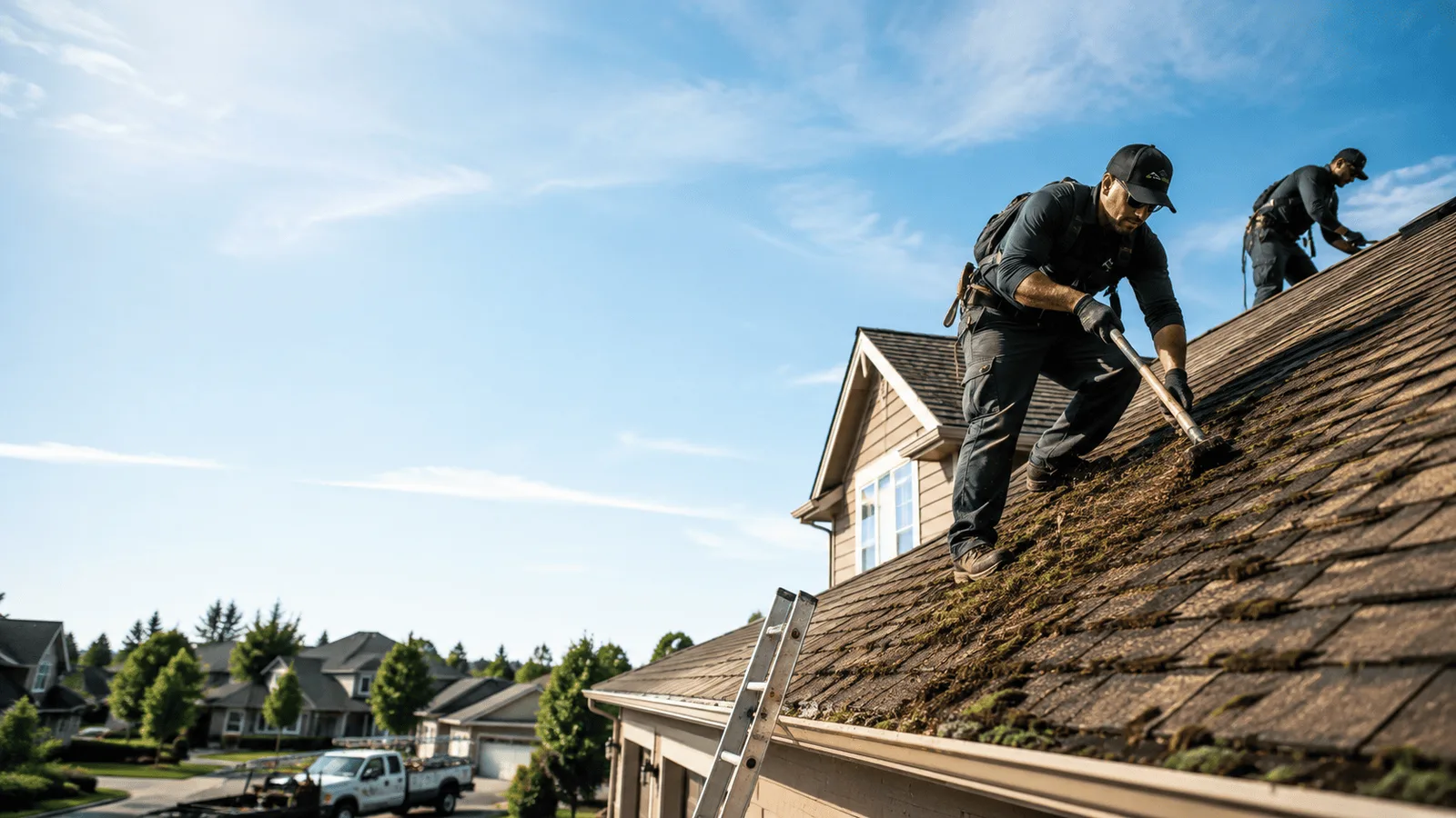 Roof Moss Removal in Willmar, MN near me